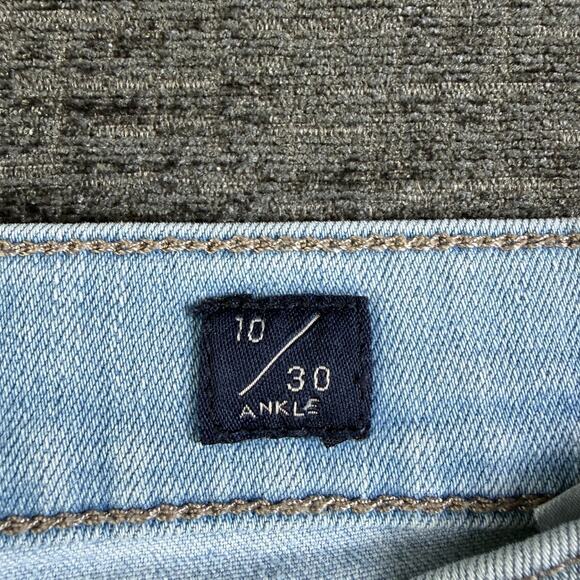 Lucky Brand Womens Jeans Size 10 Midrise Skinny Ava Raw Hem - Picture 8 of 9